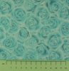 Fabric by the Metre - 279 Roses - Turquoise